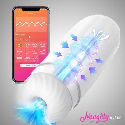 Sam Neo App Controlled Vibrating & Suction Masturbator